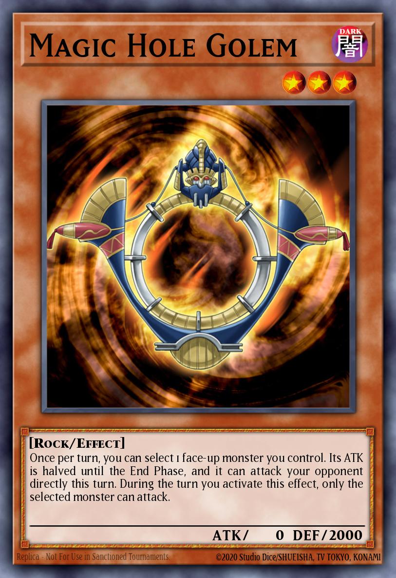 Magic Hole Golem